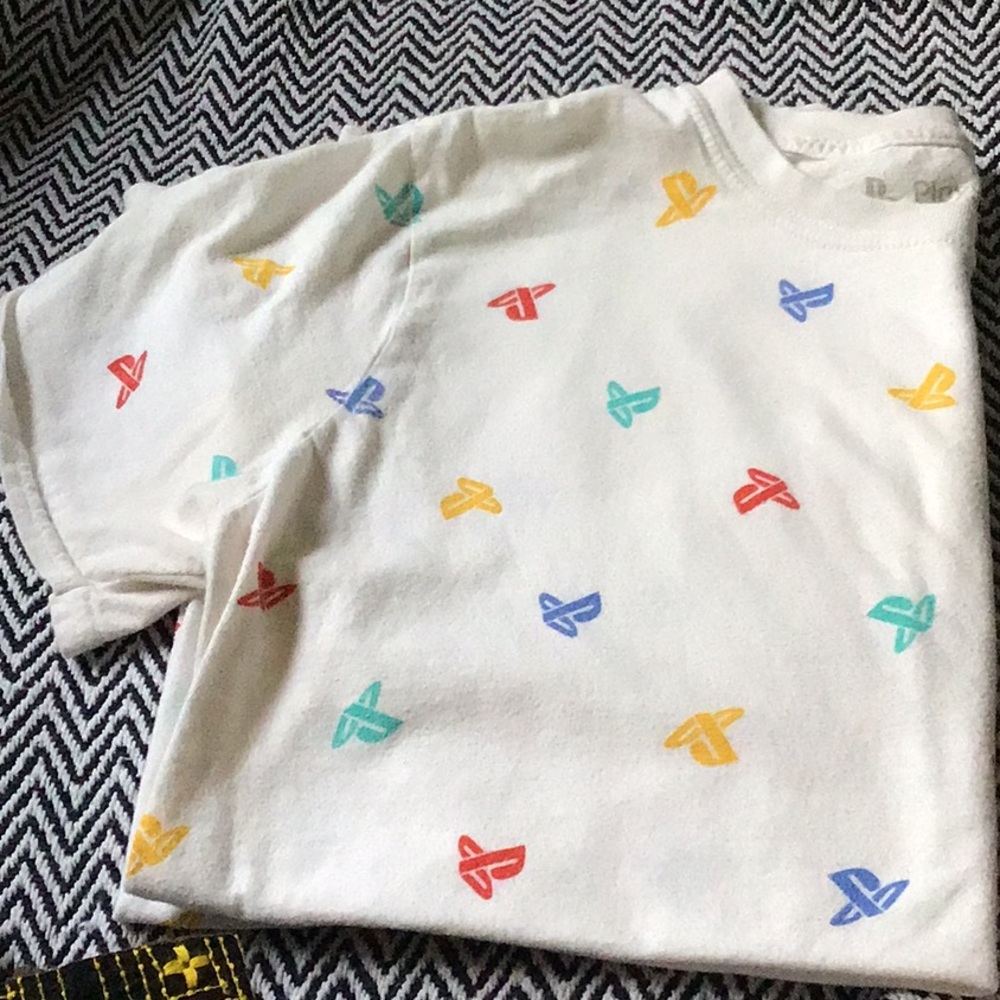 PlayStation T-shirt white size m